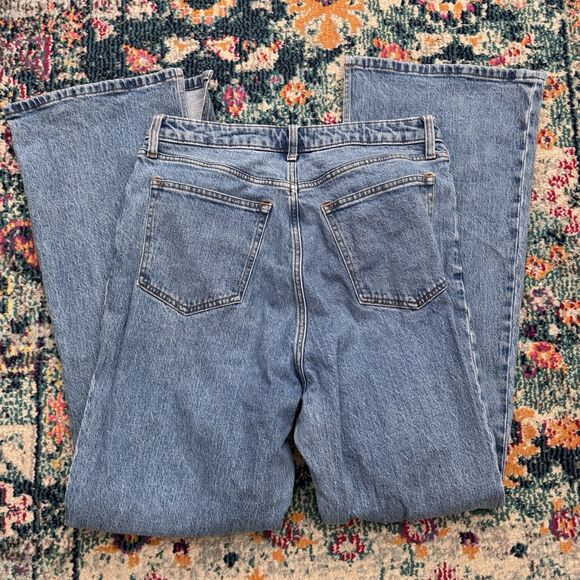 Abercrombie & Fitch The Vintage Flare High Rise Jean Curve Love Size 31/12L - Picture 3 of 9